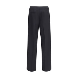 Cruna Black Polyester Casual Pants