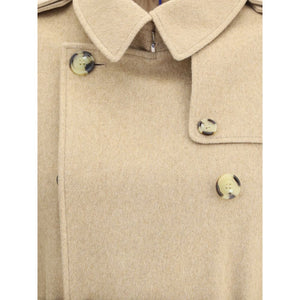 Burberry Beige Cashmere Coat