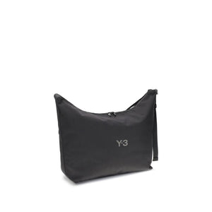 Y-3 Black Polyamide Shoulder Bag