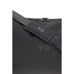 Y-3 Black Polyamide Shoulder Bag