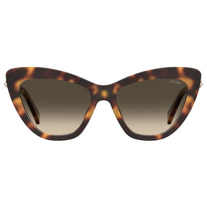 Moschino Brown Acetate Sunglasses