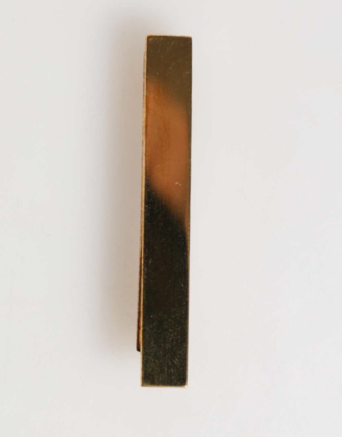 Dolce & Gabbana Gold Tone Brass Logo Branded Men Accessory Tie Clip Bar