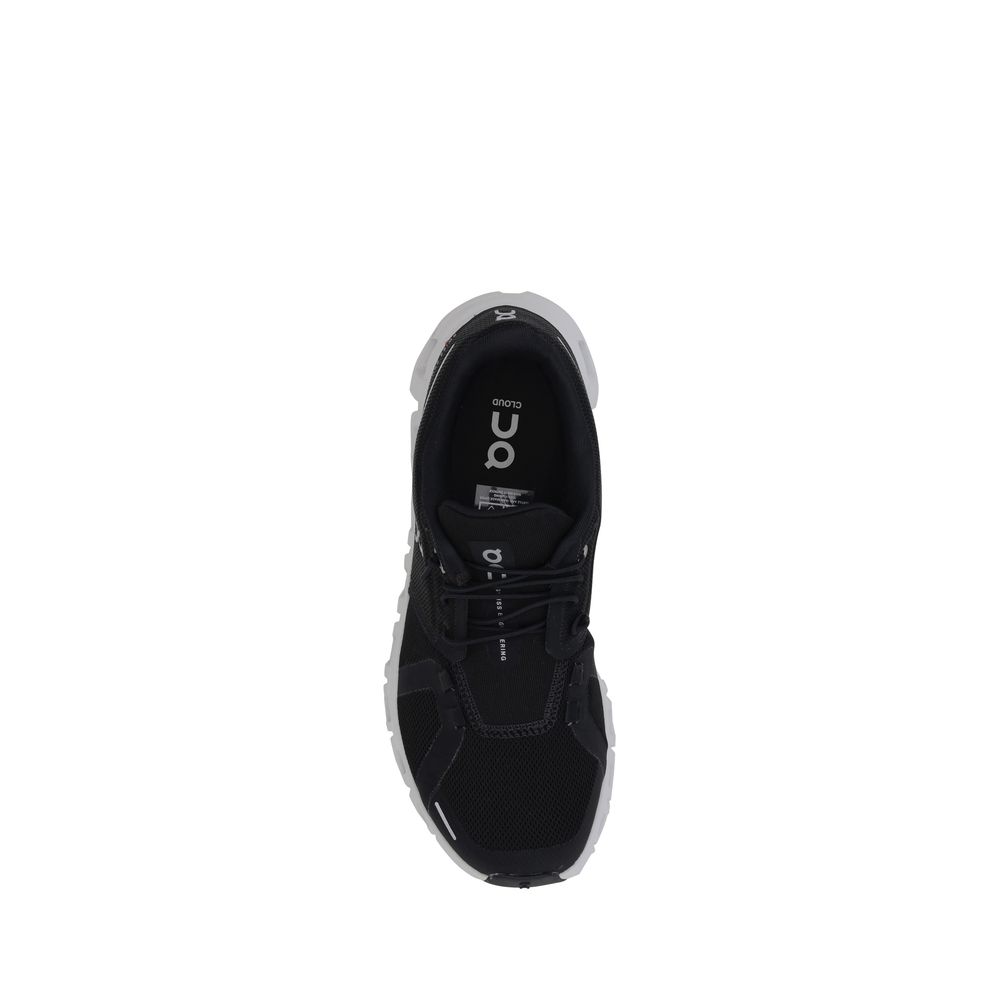 ON Black Polyester Athletic Sneakers