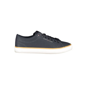 Tommy Hilfiger Blue Polyester Men Sneaker