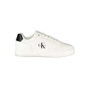 Calvin Klein White Leather Women Sneaker
