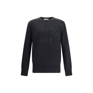 Givenchy Black Cotton Sweatshirt