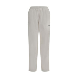 Balenciaga White Polyester Joggers (Workout Pants)