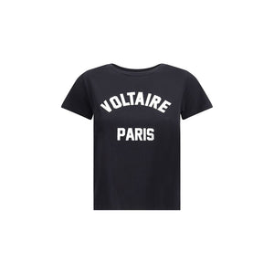 Zadig & Voltaire Black Cotton T-Shirt
