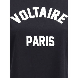 Zadig & Voltaire Black Cotton T-Shirt