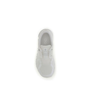 ON White Recycled Polyester Athletic Sneakers
