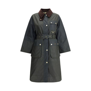 Barbour Green Cotton Coat