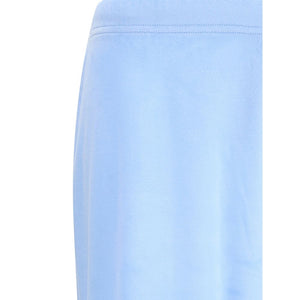 Balenciaga Light Blue Triacetate Casual Pants
