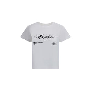Moncler White Cotton T-Shirt