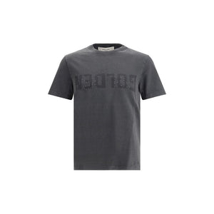 Golden Goose Gray Cotton T-Shirt