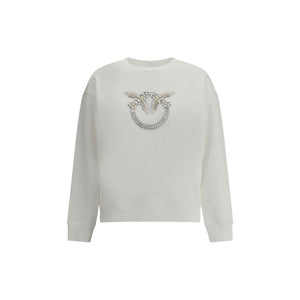 PINKO White Cotton Sweatshirt