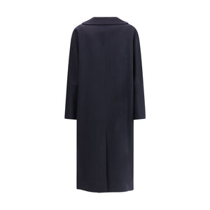 Lardini Black Cashmere Coat