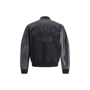 Givenchy Black Cotton Bomber
