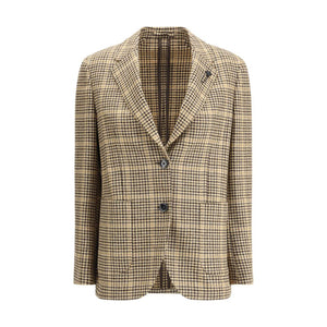 Lardini Beige Wool Blazer