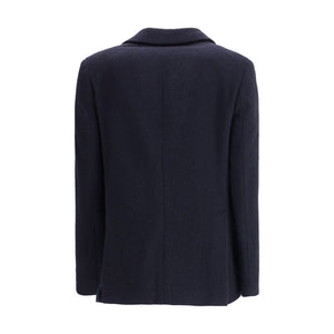 Lardini Blue Wool Blazer