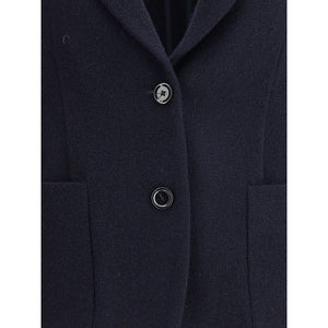 Lardini Blue Wool Blazer