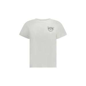 PINKO White Cotton T-Shirt
