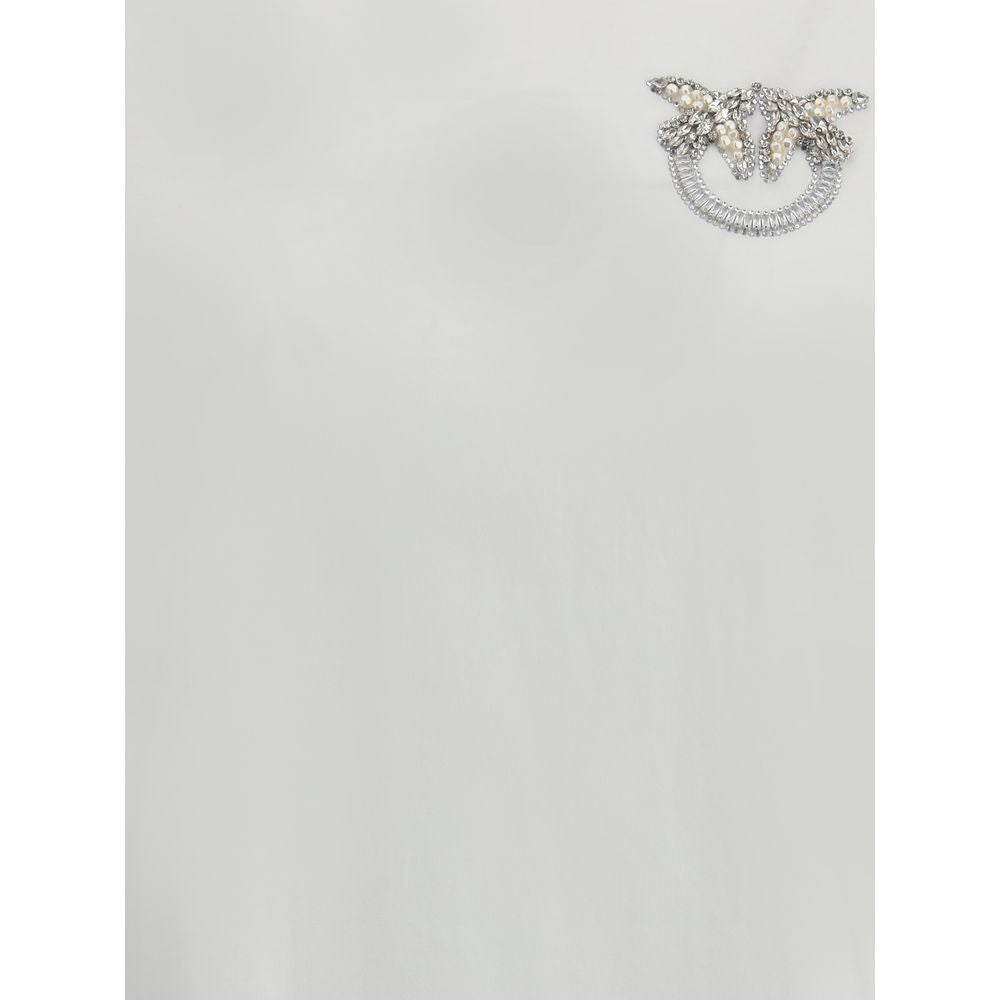 PINKO White Cotton T-Shirt