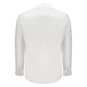 Calvin Klein White Cotton Men Shirt