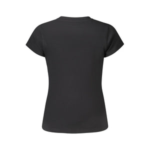 Pepe Jeans Black Cotton Women T-Shirt