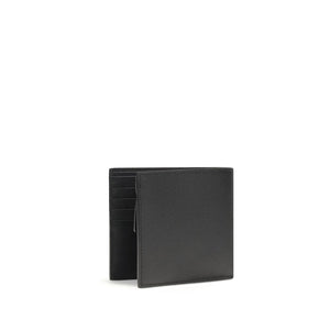 Saint Laurent Black Calf Leather Bos Taurus Wallet