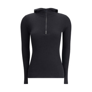 Brunello Cucinelli Black Cashmere Sweatshirt
