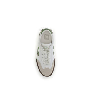 Veja White Leather Low Top Sneakers