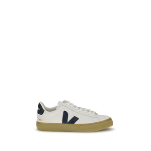 Veja White Leather Low Top Sneakers