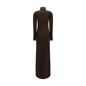Tom Ford Brown Cashmere Casual Dress
