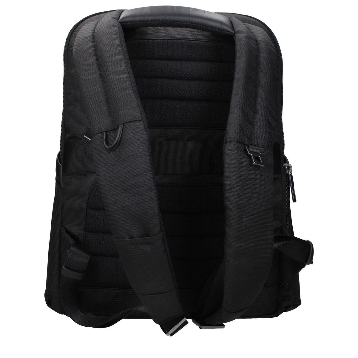 Piquadro Black Nylon Backpack