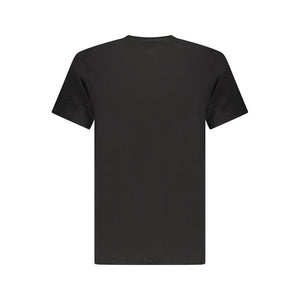 Tommy Hilfiger Black Cotton Men T-Shirt