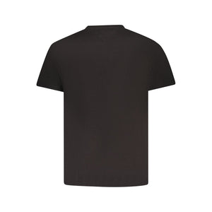 Tommy Hilfiger Black Cotton Men T-Shirt