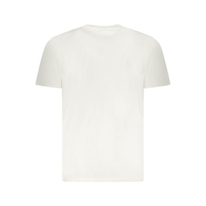 Tommy Hilfiger White Cotton Men T-Shirt