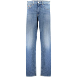 Tommy Hilfiger Blue Cotton Men Jeans