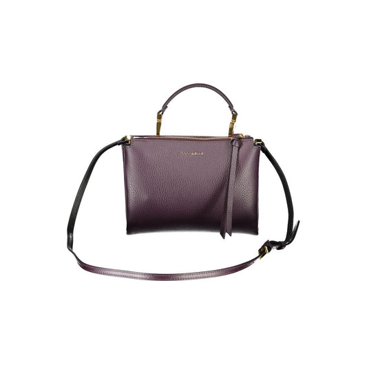 Coccinelle Purple Leather Women Handbag