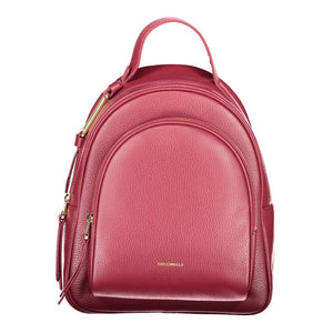 Coccinelle Purple Leather Women Backpack