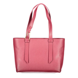 Coccinelle Purple Leather Women Handbag