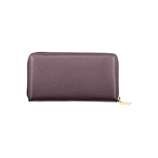 Coccinelle Purple Leather Wallet