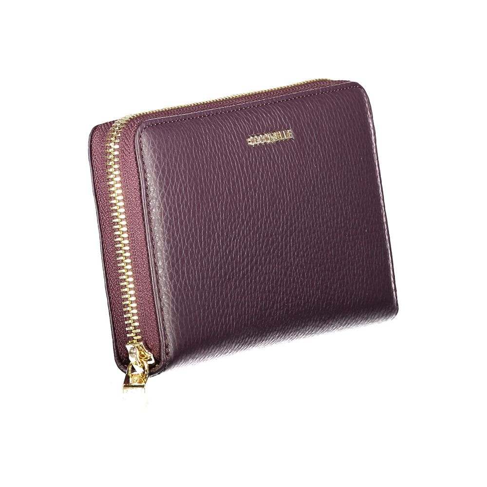 Coccinelle Purple Leather Wallet