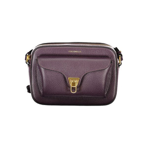 Coccinelle Purple Leather Women Handbag