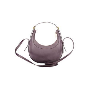 Coccinelle Purple Leather Handbag
