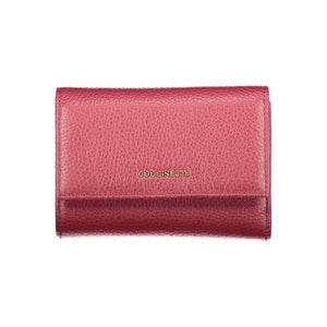 Coccinelle Purple Leather Wallet