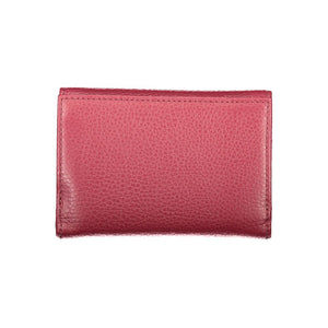 Coccinelle Purple Leather Wallet