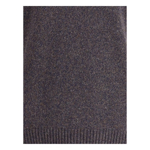 Brooksfield Multicolor Fleece Wool Turtleneck