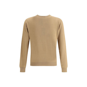 Fendi Beige Fleece Wool Sweatshirt