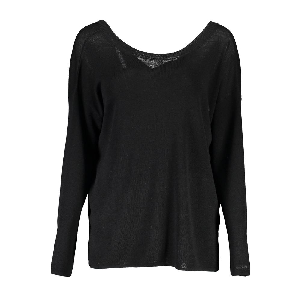 Gant Black Wool Women's Sweater